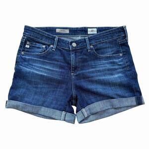 AG Adriano Goldschmied Jeans Shorts Womens 28 The Hailey Ex Boyfriend Roll Up